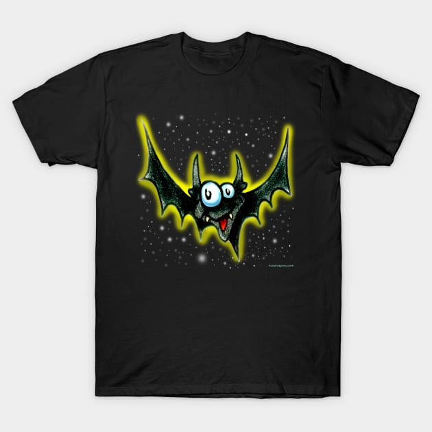 Bat T-Shirt by Kevin Middleton